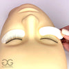 Eyelash Extension Pre-Cut Microfoam Tape being applied