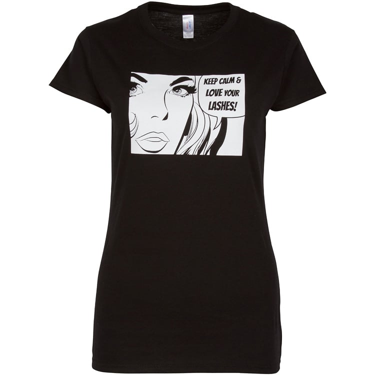 GladGirl "Keep Calm" T-Shirt - Comic Style