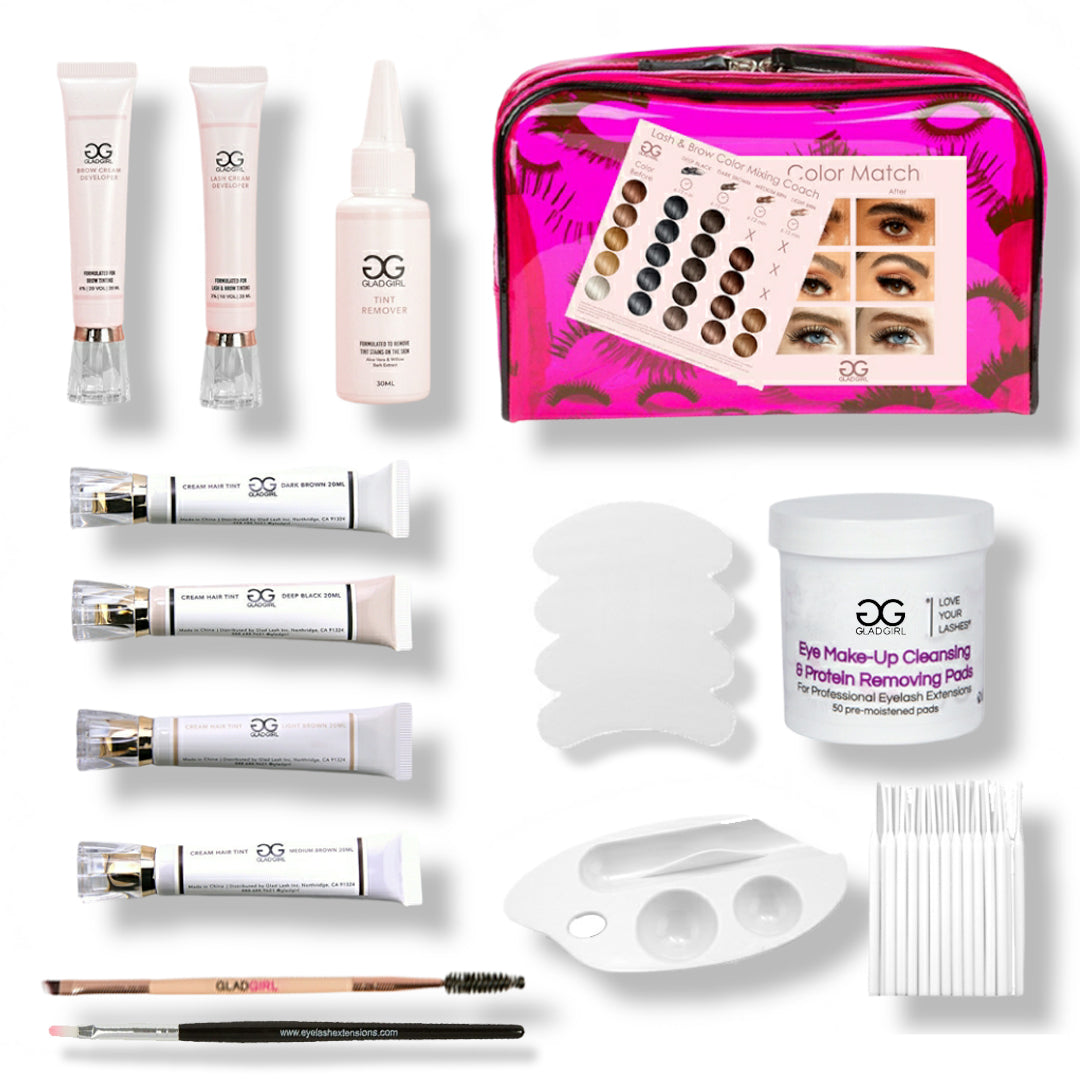 GladGirl Complete Lash &amp; Brow Tinting Kit