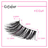 GladGirl False Lash Kit - October