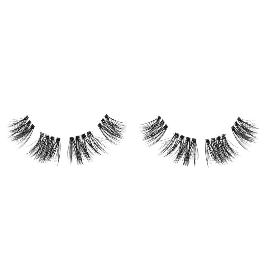 Fake hybrid lashes in 4 sections