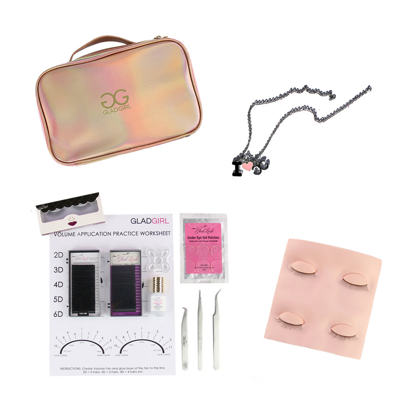 Go To Eyelash Extension Practice Kit by Glad Girl GladGirl