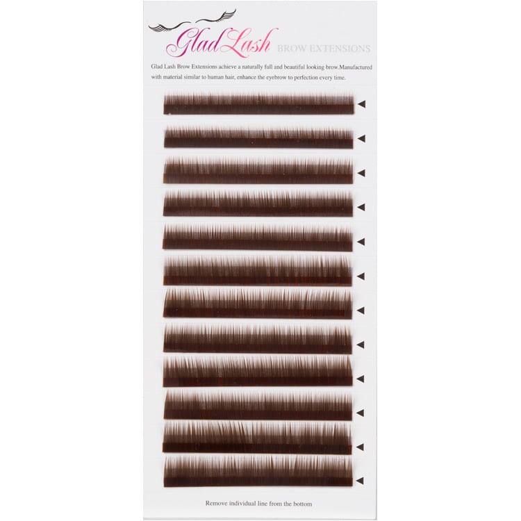 Dark Brown Eyebrow Extensions