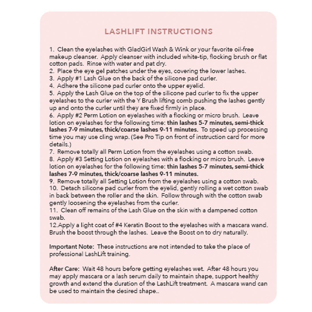 LashLift™ Eyelash Perming Kit With Keratin