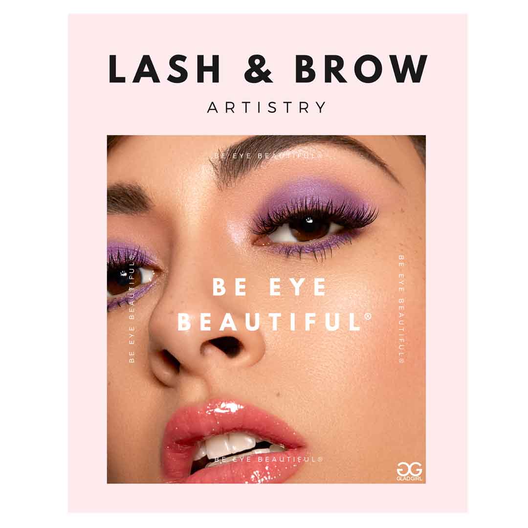 Free downloadable lash &brow artist posters - style 1