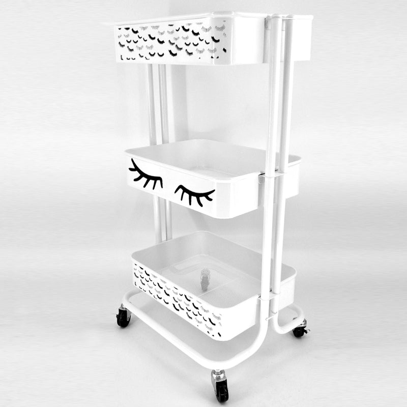 Lash Cart with wheels front view