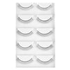 Tray of practice lashes for eyelash extensions