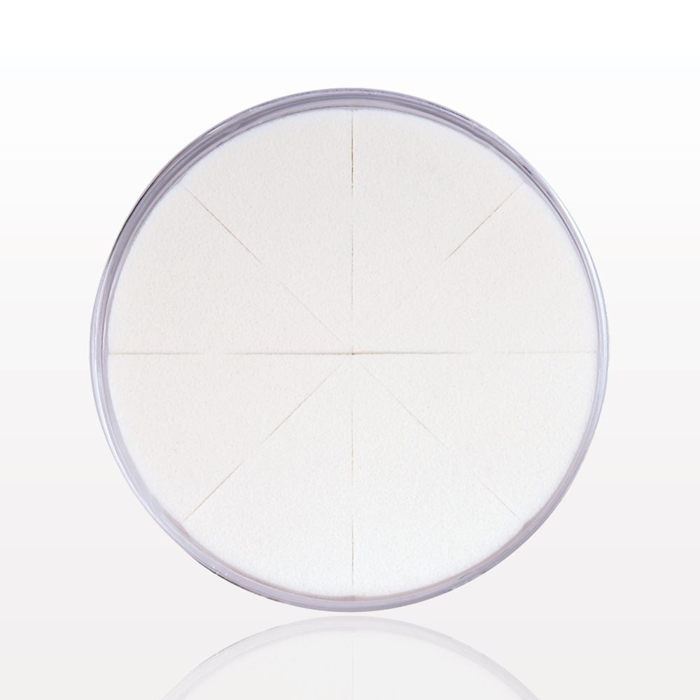 Foam practice sponge wheel - top view
