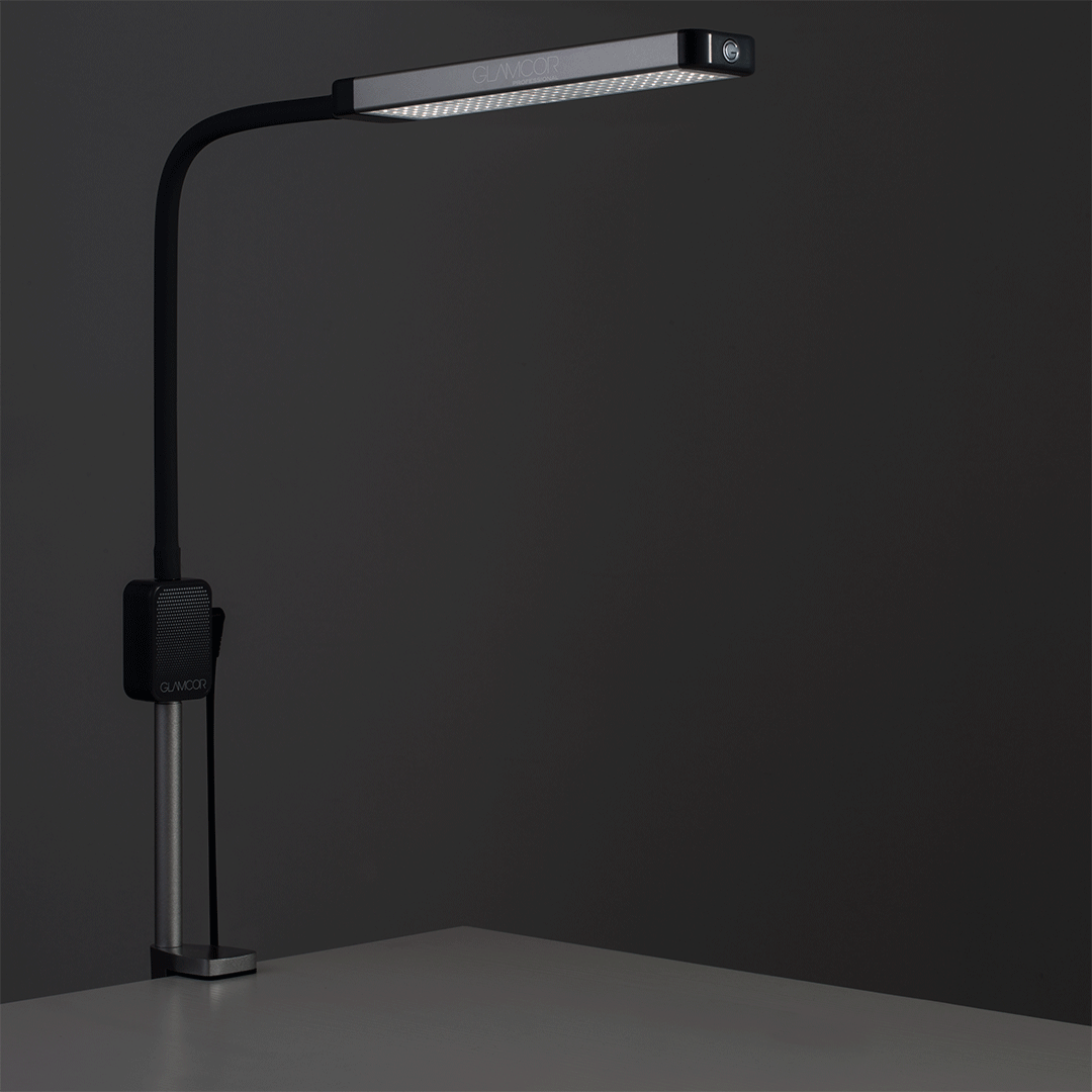 Glamcor REVEAL Light brightness settings