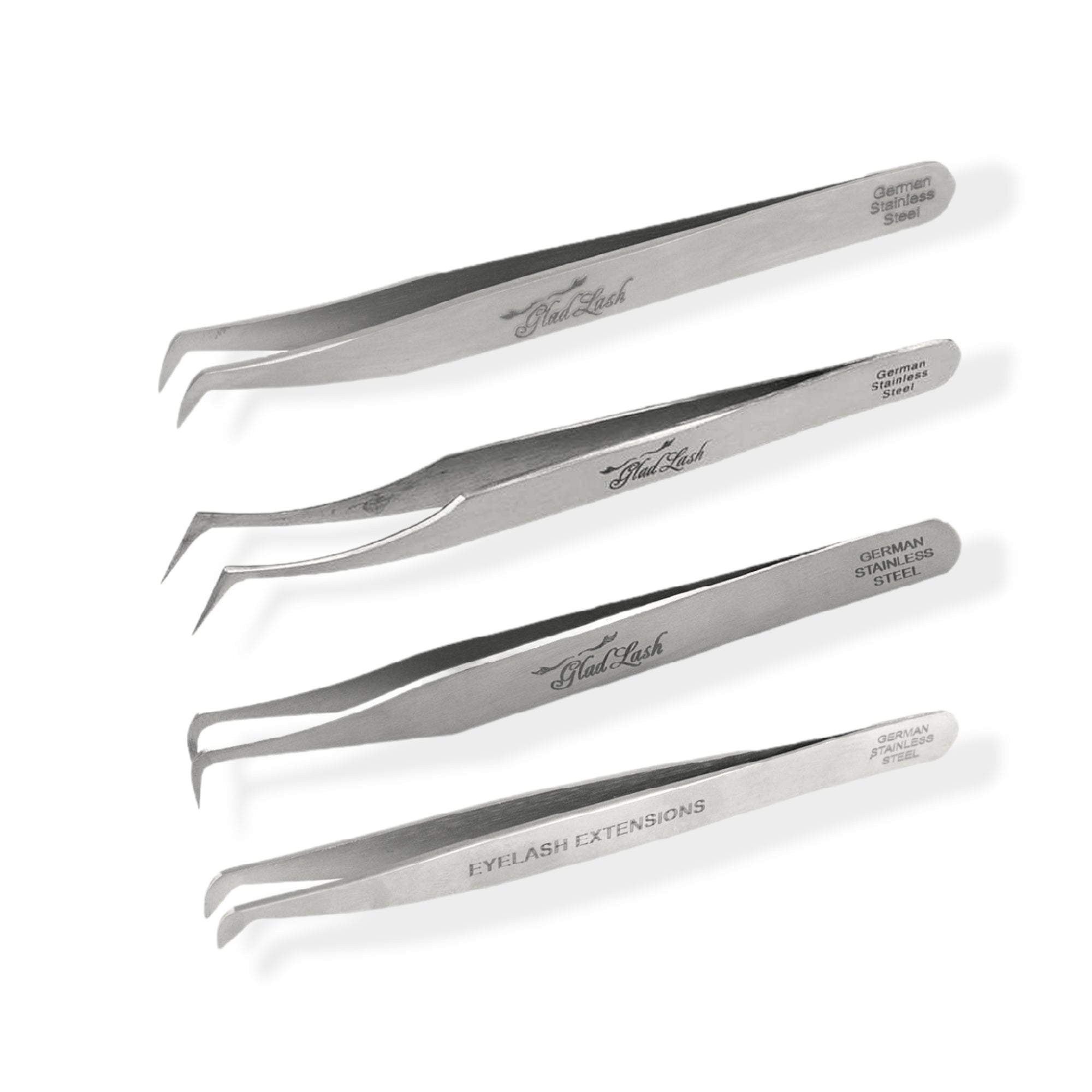 Stainless Steel German Engineered Tweezers by Glad Lash - GladGirl