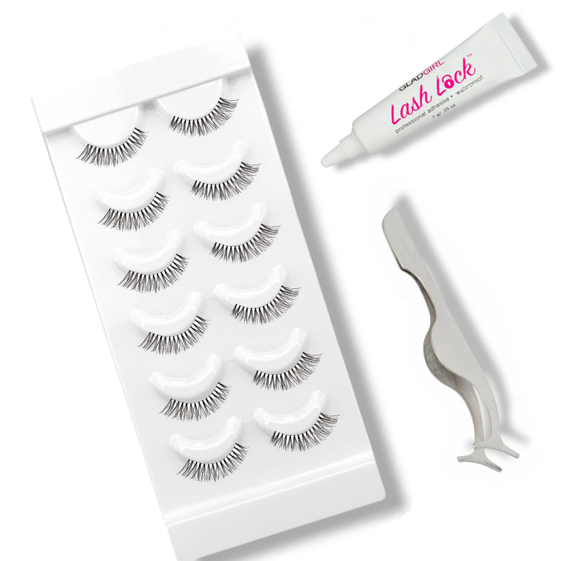 GladGirl False Lashes Bundle - Top Model