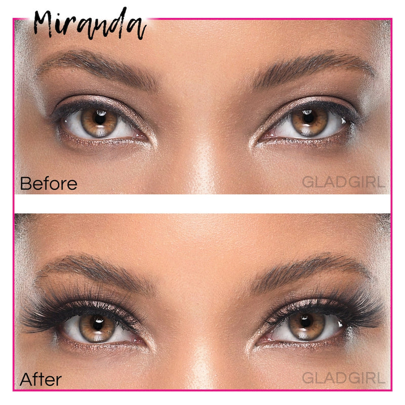 GladGirl False Lashes Bundle - Miranda