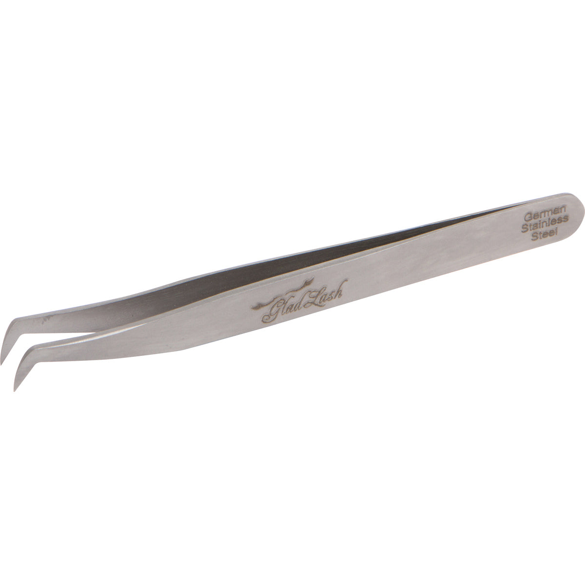 Glad Lash German Stainless Steel Tweezers for VOlume 4.3&quot; Doe Foot Tip