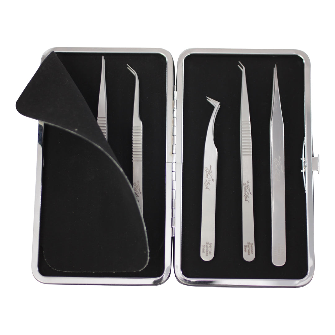 Inside view of GladGirl® Magnetic Tweezer Case