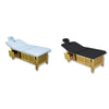 Massage beds for eyelash extensions in black or white