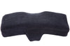 Memory Foam Pillow front view - Black