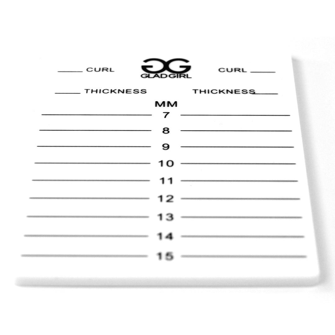 Extra Wide Lash Tile for Eyelash Extensions by GladGirl