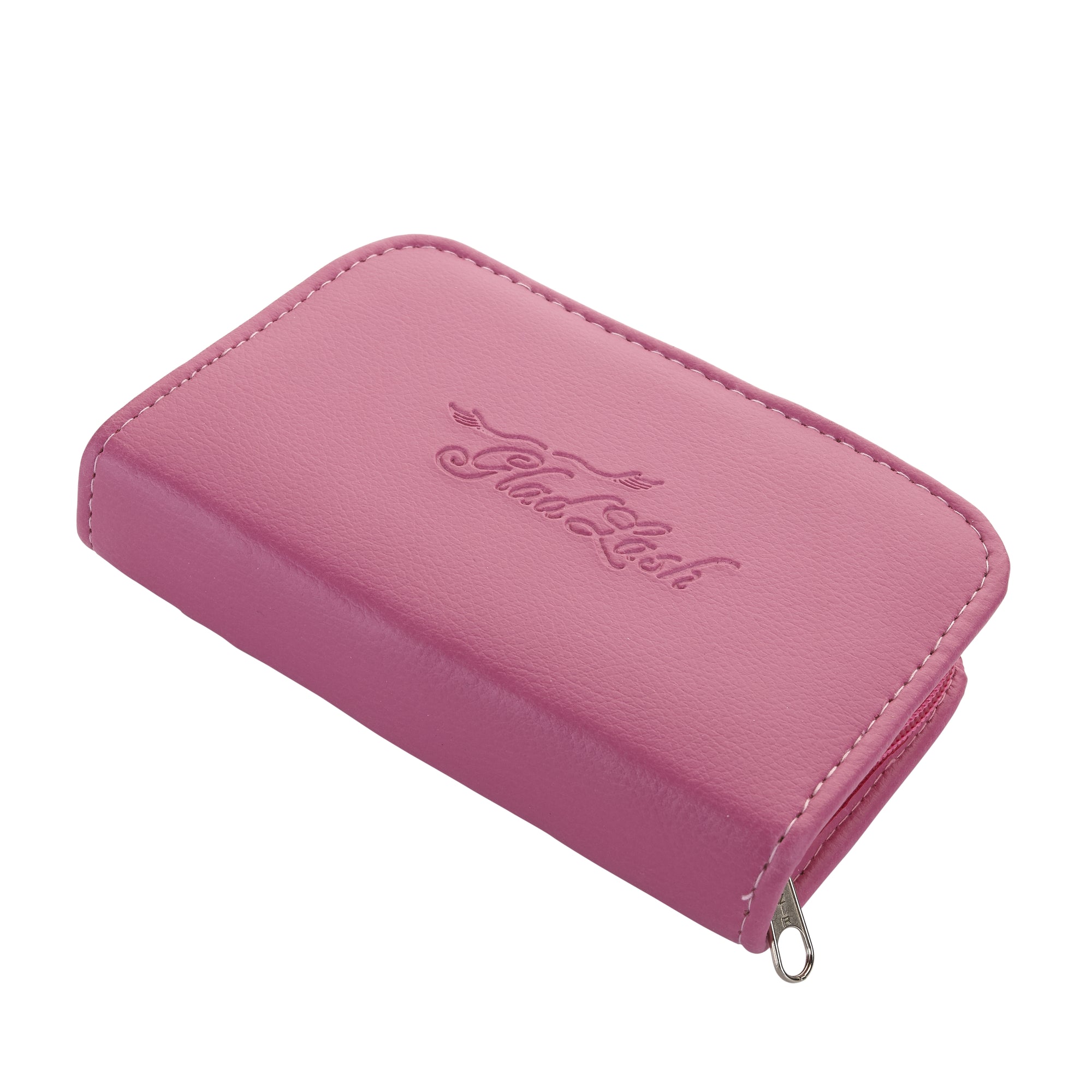 Compact pink tweezer case by Glad Lash