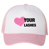 Love Your Lashes Hat - Soft Pink
