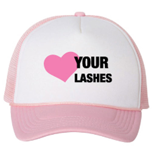 Lash Lid Soft Pink Hat
