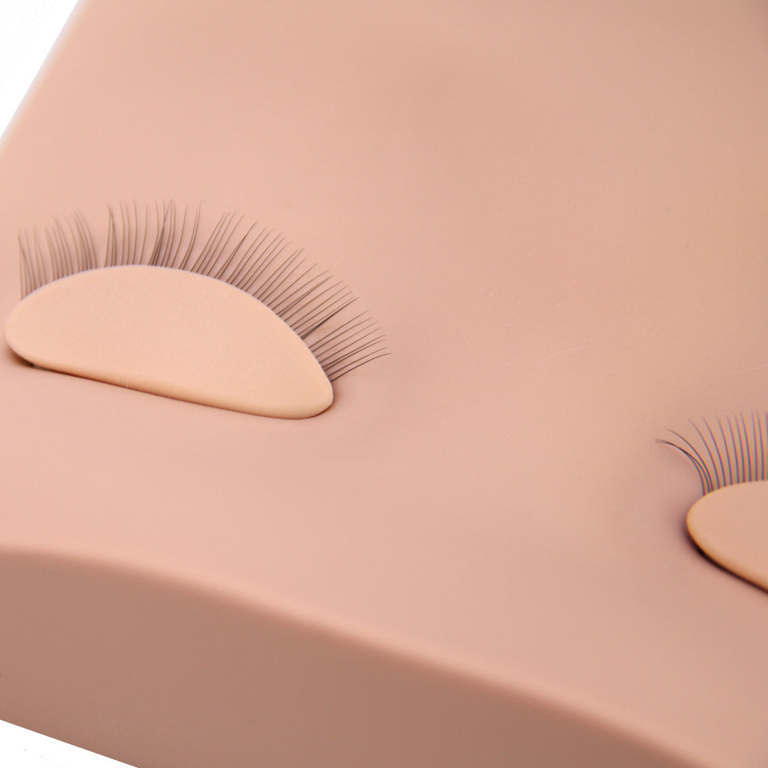 Eyelash Extension Practice Face with Removable Eyes