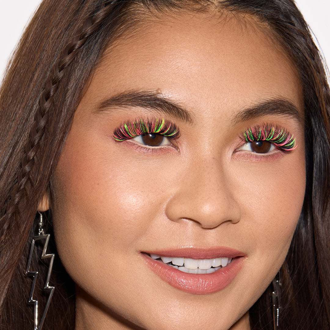 GladGirl Mixed Color Lashes UV Neon Bright Eyes
