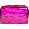 Pink Makeup Case by GladGIrl with lash pattern