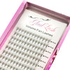 Glad Lash® Quick Release Volume Eyelash Extension Fans side view of lashes