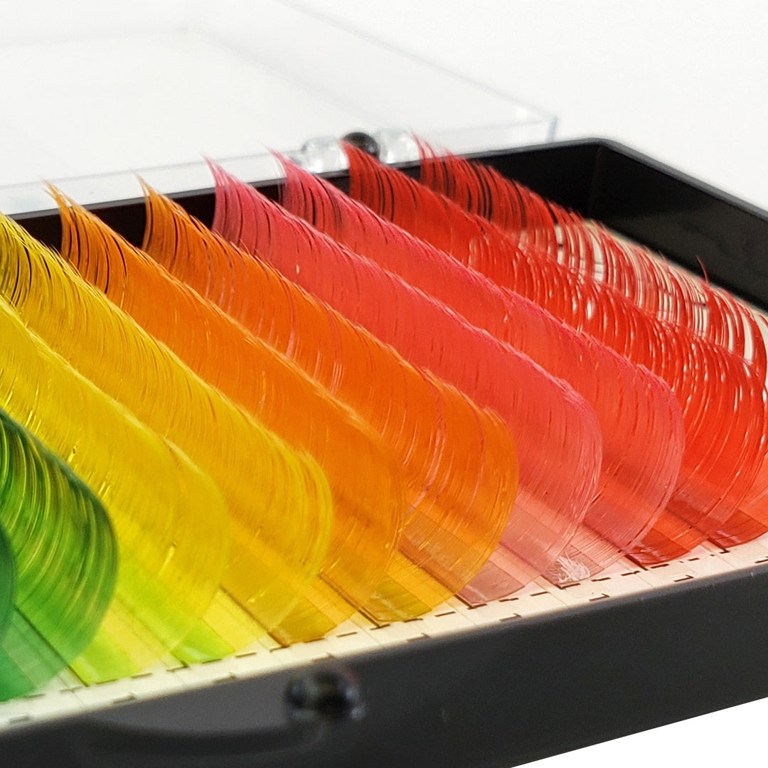 Rainbow Unicorn Eyelash Extensions