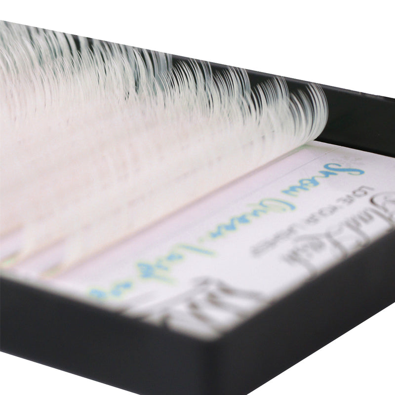 Snow Queen Silk White Eyelash Extensions
