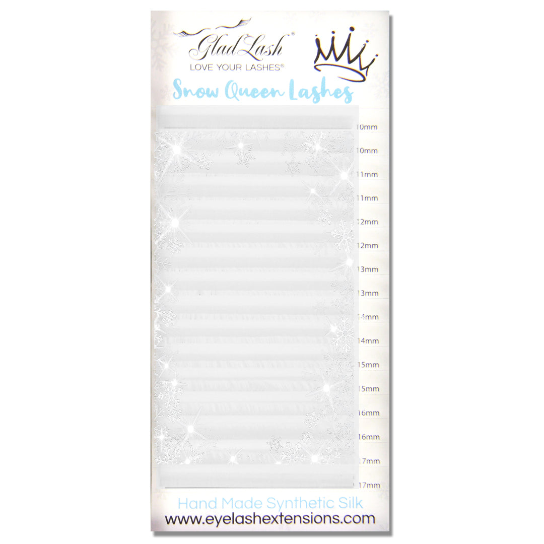 Snow Queen Silk White Eyelash Extensions