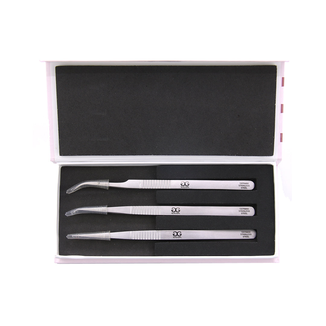 Light Lashing Inox - Eyelash Extension Tweezer Kit